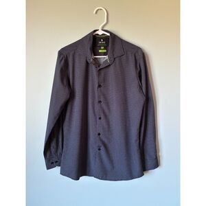 Tom Baine Performance Collection Slim Fit Long Sleeved Dress Shirt. SZ S